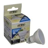 Λάμπα led GU10 Φ50mm 4.2W 230V 4000k ενδιάμεσο λευκό φως 360 lumen δέσμης 110° 15000h