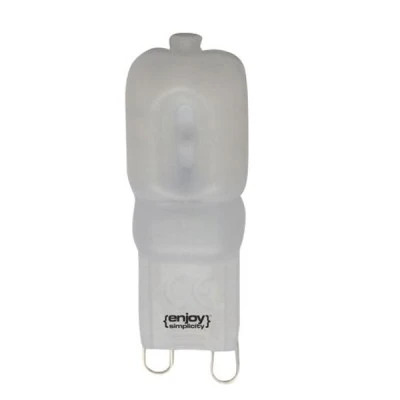 Λάμπα led G9 πλαστική 3W 230V ντιμαριζόμενη 4000k ενδιάμεσο λευκό φως δέσμης 360° 220 lumen Λάμπα led G9 πλαστική 3W 230V ντιμαριζόμενη 4000k ενδιάμεσο λευκό φως δέσμης 360° 220 lumen