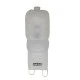 Λάμπα led G9 πλαστική 3W 230V ντιμαριζόμενη 4000k ενδιάμεσο λευκό φως δέσμης 360° 220 lumen Λάμπα led G9 πλαστική 3W 230V ντιμαριζόμενη 4000k ενδιάμεσο λευκό φως δέσμης 360° 220 lumen