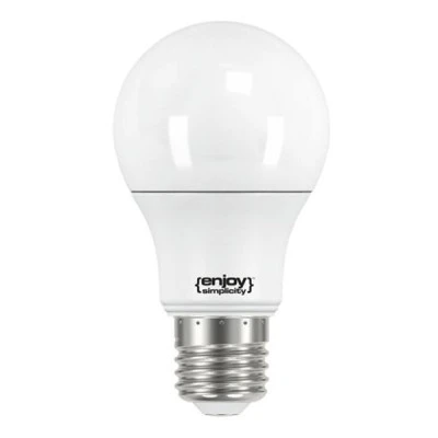 Λάμπα led E27 8.5W 230V 2700k θερμό λευκό φως δέσμης 230° 806 lumen 15000h