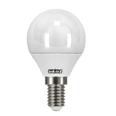 Λάμπα led σφαιρική Ø45 E14 3W 230V 2700k θερμό λευκό φως δέσμης 240° 250 lumen 15000h