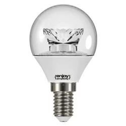 Λάμπα led σφαιρική διάφανη Ø45 E14 3.4W 230V 2700k θερμό λευκό φως 240° 250lm Λάμπα led σφαιρική διάφανη Ø45 E14 3.4W 230V 2700k θερμό λευκό φως 240° 250lm