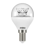 Λάμπα led σφαιρική διάφανη Ø45 E14 5.4W 230V 2700k θερμό λευκό φως 240° 470lm