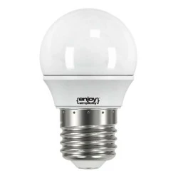 Λάμπα led σφαιρική Ø45 E27 3W 230V 2700k θερμό λευκό φως δέσμης 240° 250 lumen 15000h