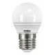 Λάμπα led σφαιρική Ø45 E27 3W 230V 2700k θερμό λευκό φως δέσμης 240° 250 lumen 15000h