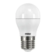 Λάμπα led σφαιρική Φ45 E27 4.9W 230V 6500k ψυχρό λευκό φως δέσμης 240° 470 lumen 15000h