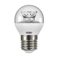 Λάμπα led σφαιρική διάφανη Ø45 E27 3.4W 230V 2700k θερμό λευκό φως δέσμης 230° 250lm