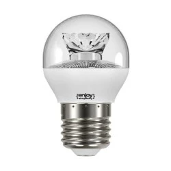 Λάμπα led σφαιρική διάφανη Ø45 E27 3.4W 230V 2700k θερμό λευκό φως δέσμης 230° 250lm