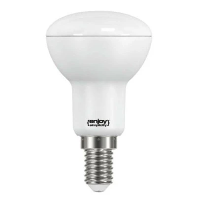 Λάμπα led R50 E14 4W 230V 6500k ψυχρό λευκό φως 470 lumen 15000h τύπου καθρέπτη