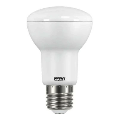Λάμπα led R63 E27 5.4W 230V 6500k ψυχρό λευκό φως 630lumen 15000h τύπου καθρέπτη Λάμπα led R63 E27 5.4W 230V 6500k ψυχρό λευκό φως 630lumen 15000h τύπου καθρέπτη