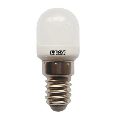 Λάμπα led νυκτός οπάλ E14 1.5W 230V 6000k ψυχρό λευκό φως 120 lumen Ø26x54mm