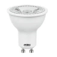Λάμπα led GU10 Φ50mm 2.4W 230V 3000k θερμό λευκό φως 250 lumen δέσμης 36° 15000h