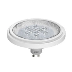 Λάμπα led AR111 GU10 10.5W 240V 6500k ψυχρό λευκό φως 730 lumen δέσμης 40° 15000h
