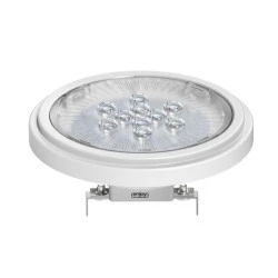 Λάμπα led AR111 11W 12V 6500k ψυχρό λευκό φως 890 lumen δέσμης 40° 15000h