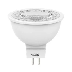 Λάμπα LED MR16 GU5.3 6W 12V AC/DC 2700k θερμό λευκό 420lm δέσμης 36° 15000h