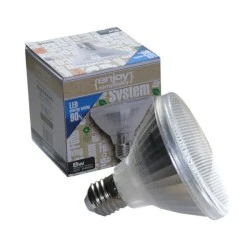 Λάμπα led PAR30 E27 8W 230V ντιμαριζόμενη 3000k θερμό λευκό φως δέσμης 50° 480lm 25000h