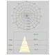 Λάμπα led High power E27 37W 230V 2700k θερμό λευκό φως 3700lumen 25000h
