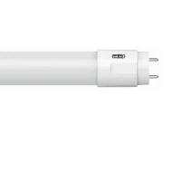 Λάμπα led T8 G13 18W 230V 120cm τροφοδοσίας 1 άκρου 6500k ψυχρό λευκό φως δέσμης 270° 2000lm