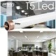 Λάμπα led T5 G5 56,32cm 8W με τροφοδοσία στα 2 άκρα 230V 6500k ψυχρό λευκό φως δέσμης 270° 750lm Λάμπα led T5 G5 56,32cm 8W με τροφοδοσία στα 2 άκρα 230V 6500k ψυχρό λευκό φως δέσμης 270° 750lm