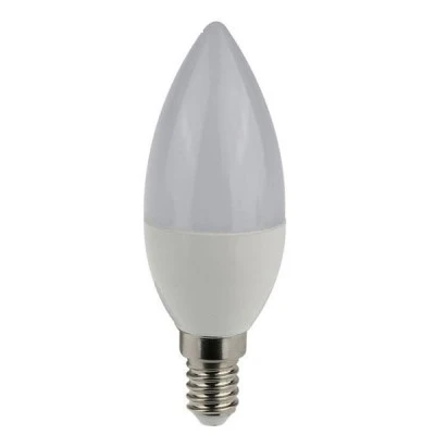 Λάμπα led E14 κεράκι 6W 230V 2700k θερμό λευκό φως 470lm C37 σε blister