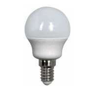 Λάμπα led E14 σφαιρική 6W 230V 6500k ψυχρό λευκό φως 470lm G45 διάρκειας 25000h