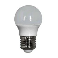 Λάμπα led E27 σφαιρική 4W 230V 6500k ψυχρό λευκό φως 380lm G45 διάρκειας 25000h