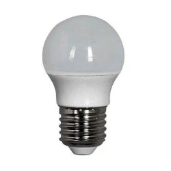 Λάμπα led E27 σφαιρική 6W 230V 6500k ψυχρό λευκό φως 470lm G45 διάρκειας 25000h