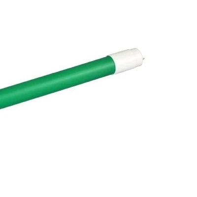 Λάμπα led T8 G13 60cm 10W 230V πράσινο φως 300° διάρκειας 40000h με τροφοδοσία στο 1 άκρο