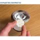 Λάμπα led G4 πλακέ 2W 12V AC/DC δέσμης 120° 3000k θερμό λευκό φως Ø30mm 200 lumen Λάμπα led G4 πλακέ 2W 12V AC/DC δέσμης 120° 3000k θερμό λευκό φως Ø30mm 200 lumen