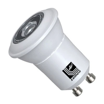 Λάμπα led ισχύος GU10 3W 230V 3000k θερμό λευκό φως δέσμης 30° 210 lumen Ø 35mm