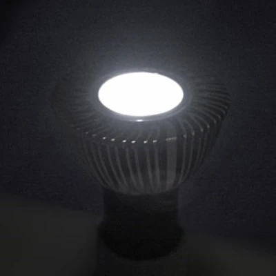 Λάμπα led ισχύος GU10 5W 230V 6200k ψυχρό λευκό φως ντιμαριζόμενη δέσμης 25° 380 lumen