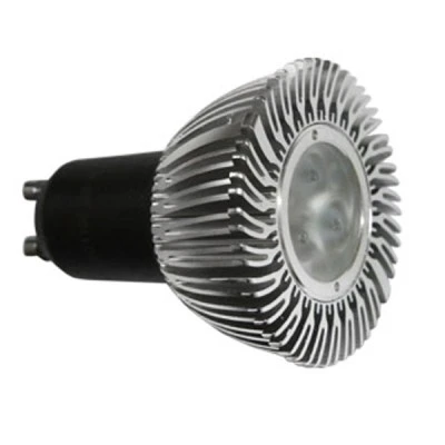 Λάμπα led ισχύος GU10 5W 230V 6200k ψυχρό λευκό φως ντιμαριζόμενη δέσμης 25° 380 lumen