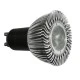 Λάμπα led ισχύος GU10 5W 230V 6200k ψυχρό λευκό φως ντιμαριζόμενη δέσμης 25° 380 lumen
