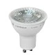 Λάμπα led ισχύος GU10 5W 230V 3000k θερμό λευκό φως δέσμης 30° 400 lumen Economy