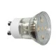 Λάμπα led GU10 2W 230V 6200k ψυχρό λευκό φως δέσμης 105° 220 lumen Ø35mm