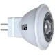 Λάμπα led ισχύος MR11 3w 12v ac/dc 6200k ψυχρό λευκό φως δέσμης 30° 220 lumen Λάμπα led ισχύος MR11 3w 12v ac/dc 6200k ψυχρό λευκό φως δέσμης 30° 220 lumen