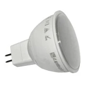 Λάμπα led MR16 GU5.3 5W 12V AC/DC 3000k θερμό λευκό φως δέσμης 105° 450 lumen Ø50mm Economy
