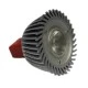 Λάμπα led ισχύος MR16 3W 12V AC/DC 6000k ψυχρό λευκό φως ντιμαριζόμενη δέσμης 30° 170Lm Λάμπα led ισχύος MR16 3W 12V AC/DC 6000k ψυχρό λευκό φως ντιμαριζόμενη δέσμης 30° 170Lm