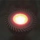 Λάμπα led ισχύος  MR16 3W 12V AC/DC 270lm κόκκινο φως δέσμης 30° αλουμινίου ασημί