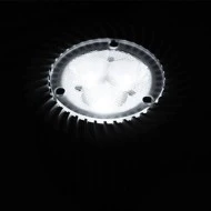 Λάμπα led  MR16 7W 12V AC/DC 6000k ψυχρό λευκό φως ντιμαριζόμενη δέσμης 30° με εναλλάξιμο φακό
