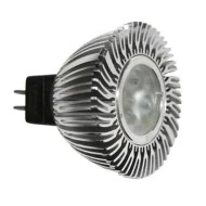 Λάμπα led ισχύος MR16 5W 12VAC/DC 6200k ψυχρό λευκό φως ντιμαριζόμενη δέσμης 8° 380 lumen