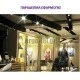 Λάμπα led AR111 GU10 12w 230vac δέσμης 36° 4000k ενδιάμεσο λευκό φως 870 lumen αλουμινίου ασημί