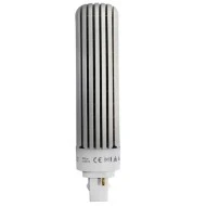 Λάμπα led τύπου PLC περιστρεφόμενη G24d 2pin 11W 230V 120° 4000k ενδιάμεσο λευκό φως 1300 lumen