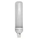 Λάμπα led τύπου PLC περιστρεφόμενη G24d 2pin 11W 230V 120° 4000k ενδιάμεσο λευκό φως 1300 lumen