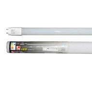 Λάμπα led τύπου φθορίου T8 120cm 18W 6200k ψυχρό λευκό φως 1800lm με τροφοδοσία στο 1 άκρο