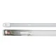 Λάμπα led τύπου φθορίου T8 120cm 18W 3000k θερμό φως 1800 lumen γυάλινη με τροφοδοσία στα 2 άκρα