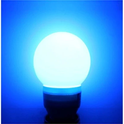 Λάμπα led τύπου σφαιρική E27 1.3W 230V 108lm μπλε φως διαμέτρου Ø60mm 25.000 ώρες