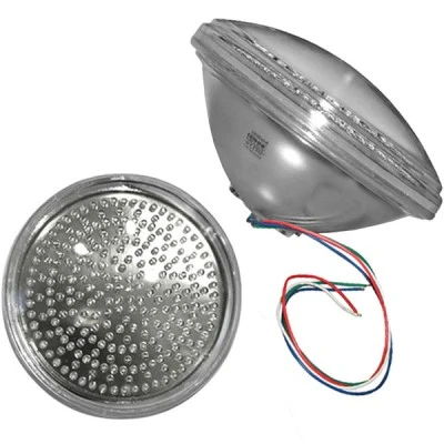 Λάμπα led PAR56 (Πισίνας) 18W 12V DC RGB (πολύχρωμη) με 4 καλώδια (R.G.B.V+) Λάμπα led PAR56 (Πισίνας) 18W 12V DC RGB (πολύχρωμη) με 4 καλώδια (R.G.B.V+)