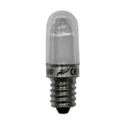 Led λαμπάκι νυκτός Ε14 0,5W 230V μπλε φως 45lm με 1 SMD διαστάσεων Ø15x60mm