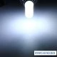 Λάμπα led G9 κυλινδρική 5W 230V δέσμης 360° 6000k ψυχρό λευκό φως με διάφανο κάλυμμα